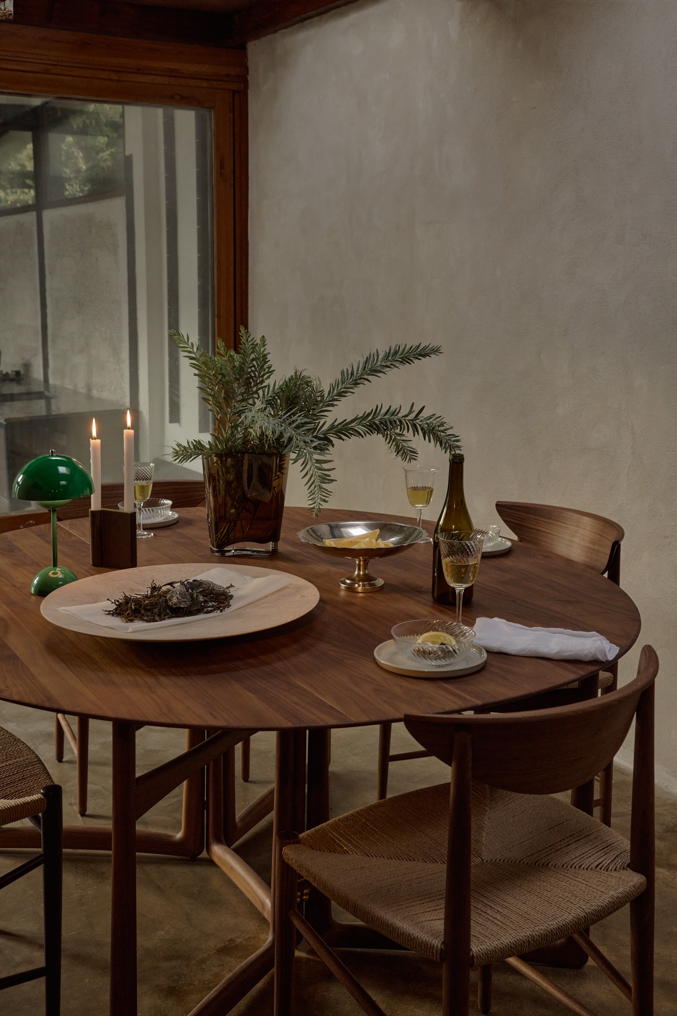 Collect Travertine Plate SC55